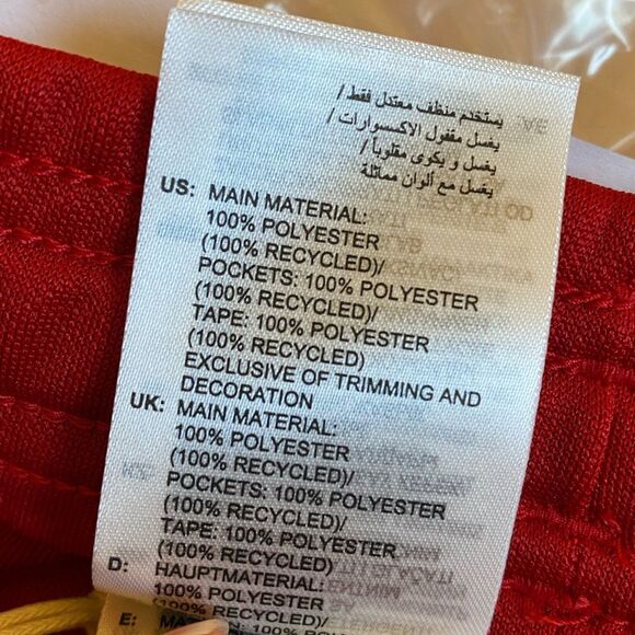 NWT Adidas Men's Tiro 24 Training Pants Size XL Joggers Red White Pockets Soccer - Picture 14 of 16